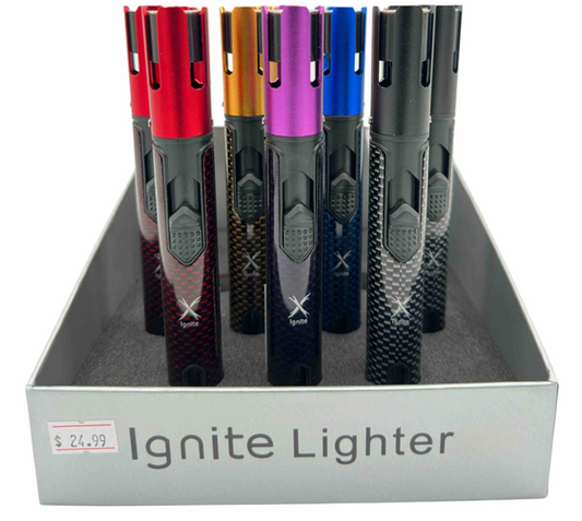 Textured Metal Finish Lighters