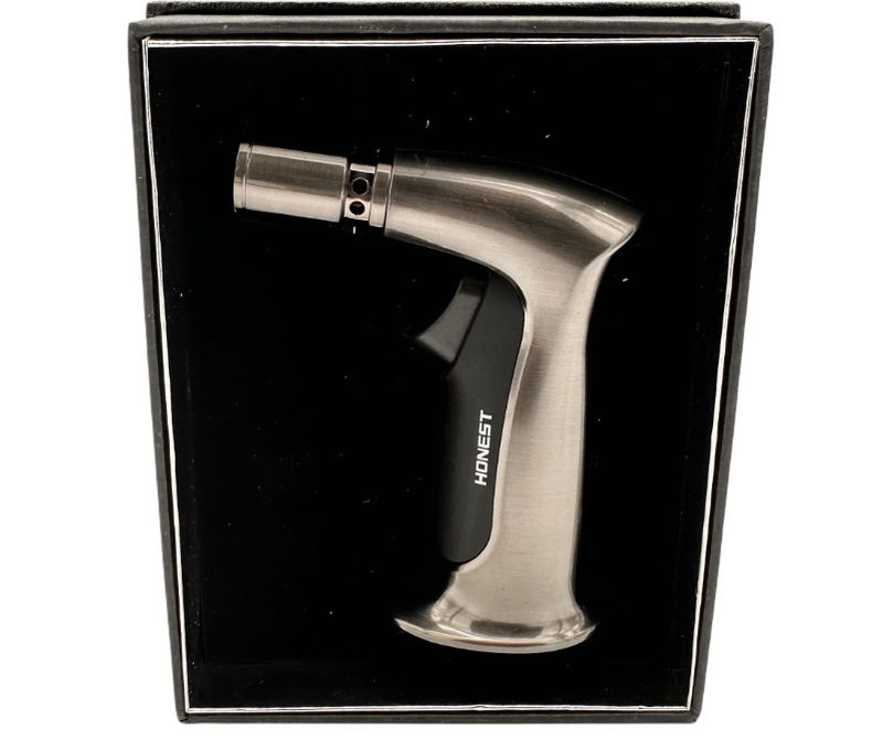 Honest Silver Torch W/O Butane Lighter