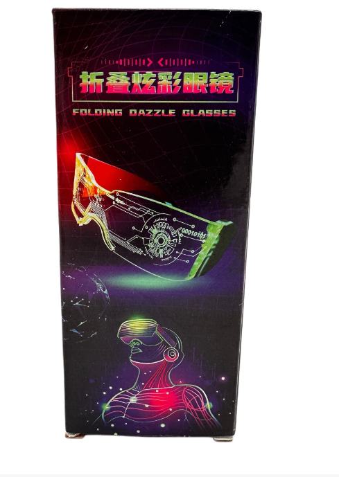 Lighted Glasses (Folding Dazzle Glasses with LED Lights)