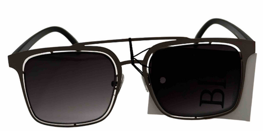 Sunglasses – Square Frame Metal Style (Assorted Colours)