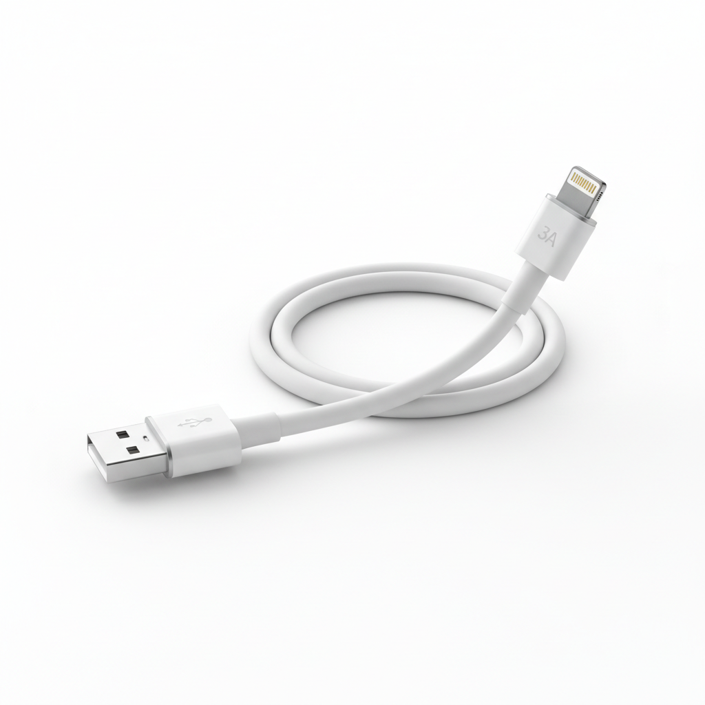 USB to Lightning — 3A Fast Silicon 1M