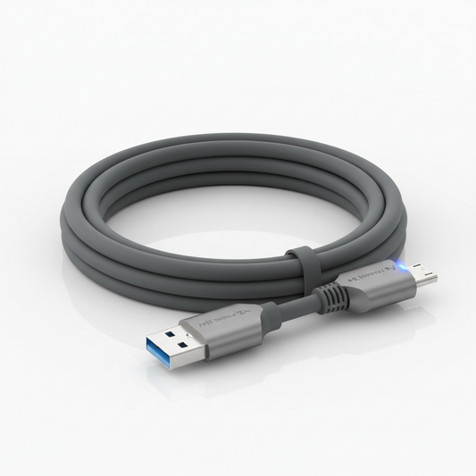 USB to Micro — 3A Fast Silicon 1M